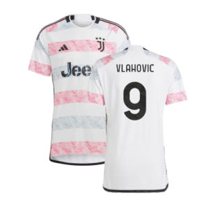 2023-2024 Juventus Authentic Away Shirt (VLAHOVIC 9)