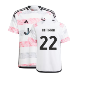 2023-2024 Juventus Away Shirt (Kids) (DI MARIA 22)