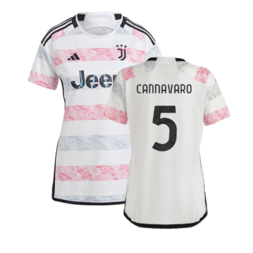 2023-2024 Juventus Away Shirt (Ladies) (CANNAVARO 5)