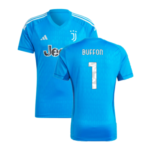 2023-2024 Juventus Home Goalkeeper Shirt (Blue) (Buffon 1)