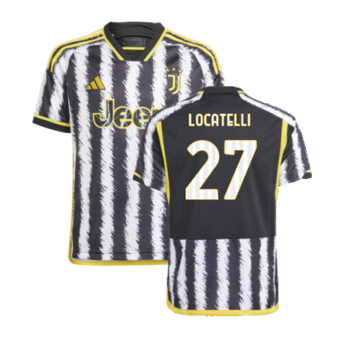 2023-2024 Juventus Home Shirt (Kids) (LOCATELLI 27)