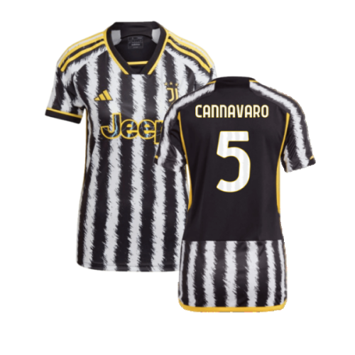 2023-2024 Juventus Home Shirt (Ladies) (CANNAVARO 5)