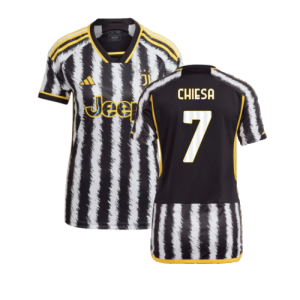 2023-2024 Juventus Home Shirt (Ladies) (CHIESA 7) 2023-2024 Juventus Home Shirt (Ladies) (CHIESA 7)