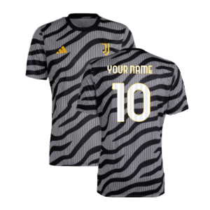 2023-2024 Juventus Pre-Match Shirt (Black)