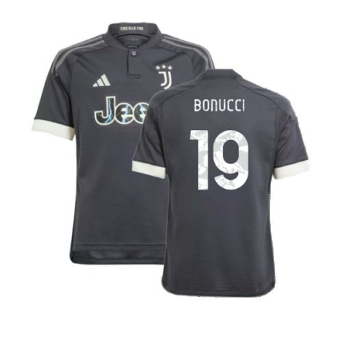 2023-2024 Juventus Third Shirt (Kids) (BONUCCI 19)