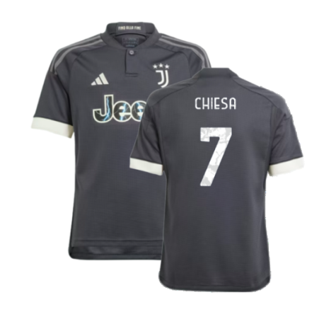 2023-2024 Juventus Third Shirt (Kids) (CHIESA 7)