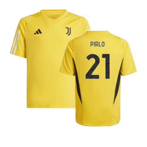 2023-2024 Juventus Training Shirt (Bold Gold) - Kids (PIRLO 21)