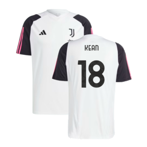 2023-2024 Juventus Training Shirt (White) (KEAN 18)