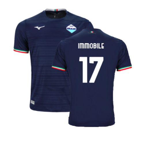 2023-2024 Lazio Away Shirt (Immobile 17)