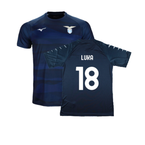 2023-2024 Lazio Training Shirt (Navy) (Luka 18)