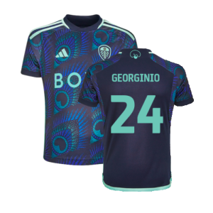 2023-2024 Leeds United Away Shirt (Kids) (GEORGINIO 24)