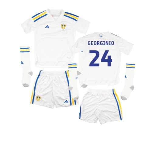 2023-2024 Leeds United Home Mini Kit (GEORGINIO 24)