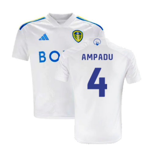 2023-2024 Leeds United Home Shirt (Kids) (AMPADU 4)