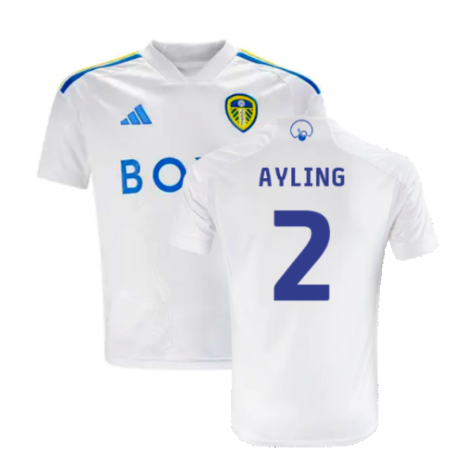 2023-2024 Leeds United Home Shirt (Kids) (AYLING 2)