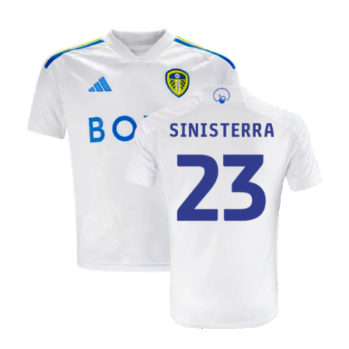 2023-2024 Leeds United Home Shirt (Kids) (SINISTERRA 23)