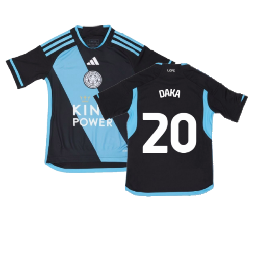 2023-2024 Leicester City Away Shirt (Daka 20)