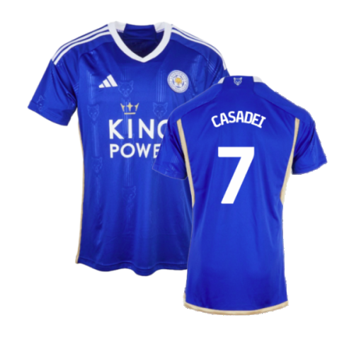 2023-2024 Leicester City Home Shirt (Casadei 7)