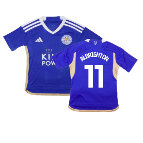 2023-2024 Leicester City Home Shirt (Kids) (Albrighton 11)