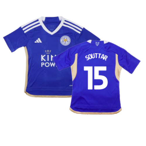 2023-2024 Leicester City Home Shirt (Kids) (Souttar 15)