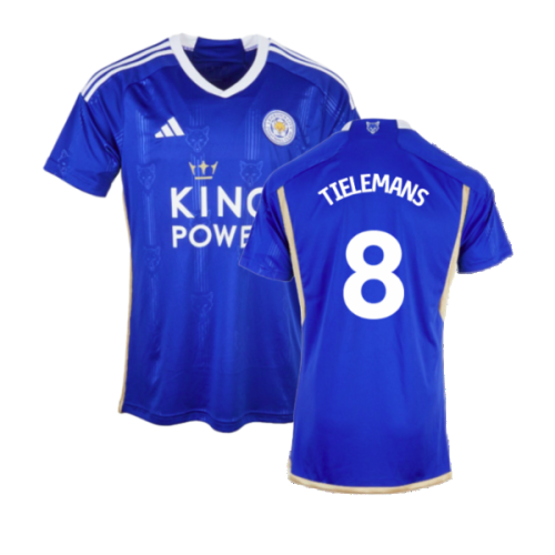 2023-2024 Leicester City Home Shirt (Tielemans 8)