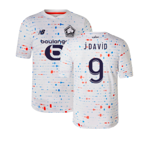 2023-2024 Lille Away Shirt (J David 9)