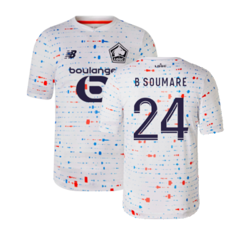 2023-2024 Lille Away Shirt (Kids) (B Soumare 24)