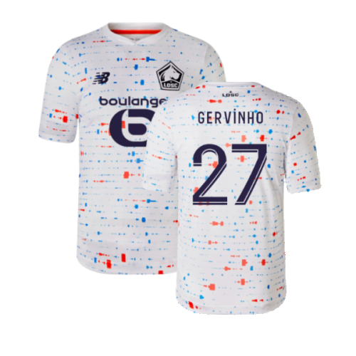 2023-2024 Lille Away Shirt (Kids) (Gervinho 27)