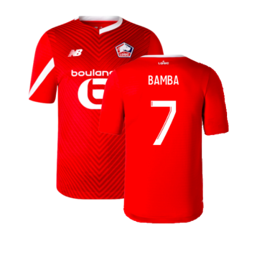 2023-2024 Lille Home Shirt (Bamba 7)