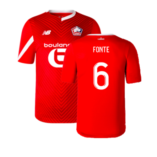 2023-2024 Lille Home Shirt (Fonte 6)