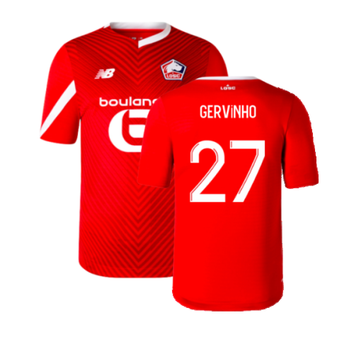 2023-2024 Lille Home Shirt (Gervinho 27)