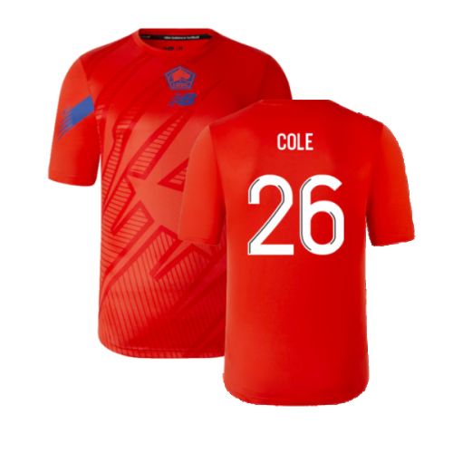 2023-2024 Lille LOSC Lightweight Tee (Red) (Cole 26)