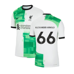 2023-2024 Liverpool Away Authentic Shirt (Alexander Arnold 66)