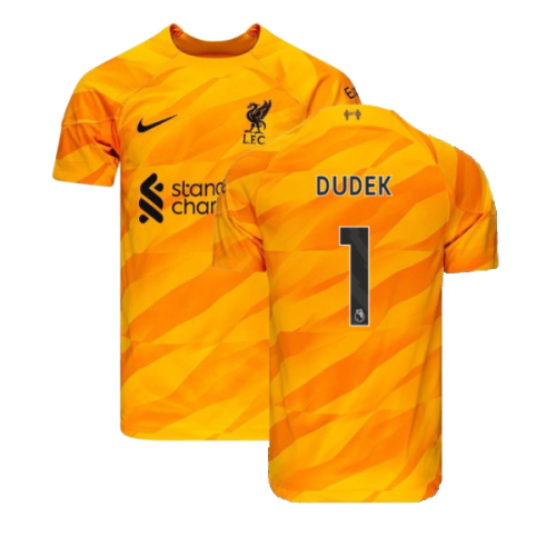 2023-2024 Liverpool Away Goalkeeper Shirt (Orange) (Dudek 1)