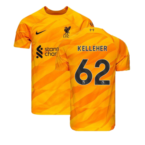 2023-2024 Liverpool Away Goalkeeper Shirt (Orange) (Kelleher 62)