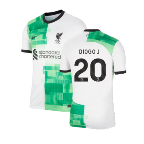 2023-2024 Liverpool Away Shirt (Diogo J 20)