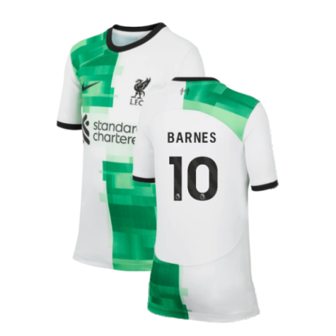 2023-2024 Liverpool Away Shirt (Kids) (Barnes 10)