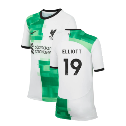 2023-2024 Liverpool Away Shirt (Kids) (Elliott 19)