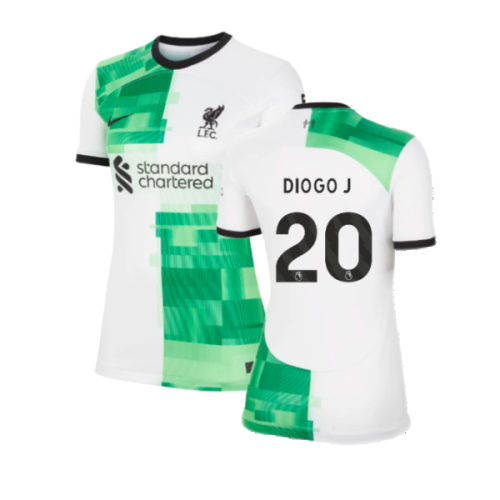 2023-2024 Liverpool Away Shirt (Ladies) (Diogo J 20)