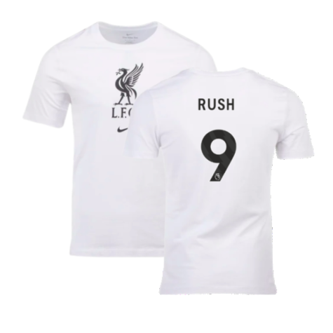 2023-2024 Liverpool Crest Tee (White) (Rush 9)