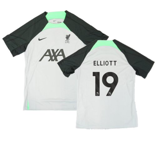 2023-2024 Liverpool Dri-Fit Strike Training Shirt (Grey) (Elliott 19)