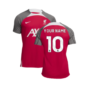 2023-2024 Liverpool Dri-Fit Strike Training Shirt (Red)