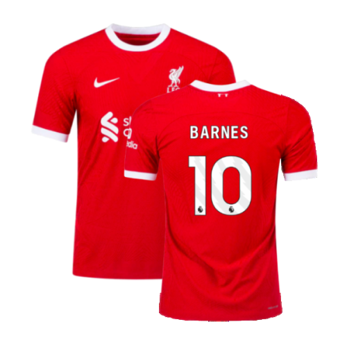 2023-2024 Liverpool Home Dri-Fit ADV Match Shirt (Barnes 10)