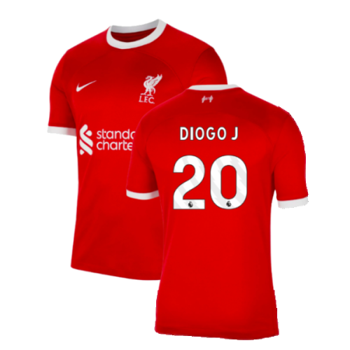 2023-2024 Liverpool Home Shirt (Diogo J 20)