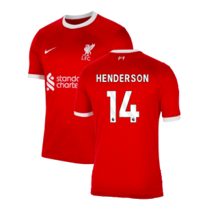 2023-2024 Liverpool Home Shirt (Henderson 14)