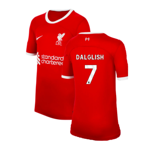 2023-2024 Liverpool Home Shirt (Kids) (Dalglish 7)