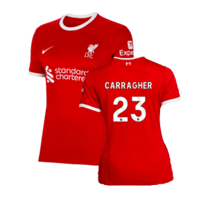 2023-2024 Liverpool Home Shirt (Ladies) (Carragher 23) 2023-2024 Liverpool Home Shirt (Ladies) (Carragher 23)