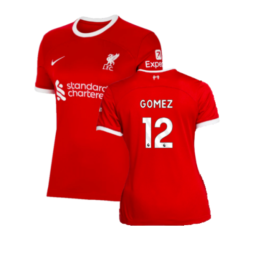 2023-2024 Liverpool Home Shirt (Ladies) (Gomez 12)