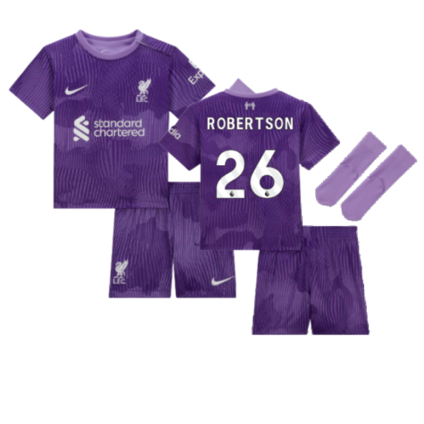 2023-2024 Liverpool Third Baby Kit (Robertson 26)