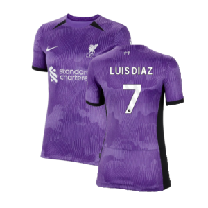 2023-2024 Liverpool Third Shirt (Womens) (Luis Diaz 7)