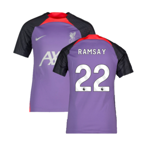 2023-2024 Liverpool Training Shirt (Space Purple) (Ramsay 22)